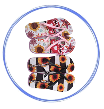 Chinelo Estampado Borracha + sp + larimar chinelos
